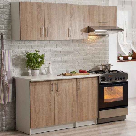 Kuchyňská linka Ola 180 cm 3 950 + pracovní deska v délce 120 cm jako dárek